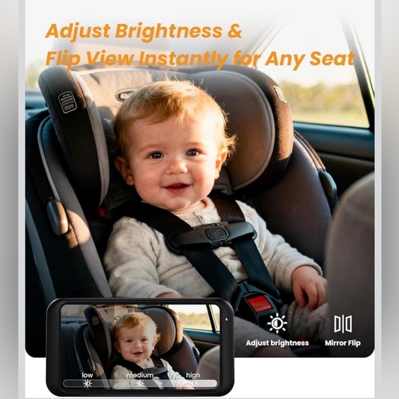 Babyvue BV2 USB Baby Car Camera, 4.5'' HD 1080P - NEW - Picture 9 of 10